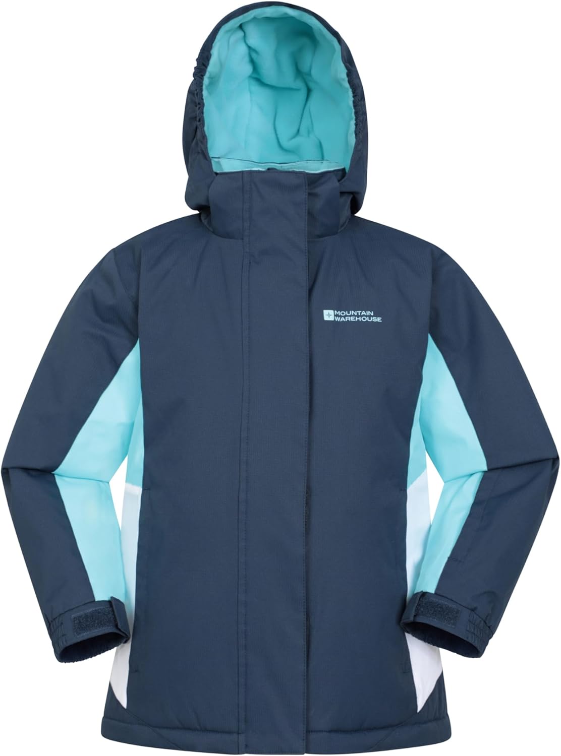 Mountain Warehouse Honey Kids Ski Jacket Boys Girls Snowy Weather Cozy Waterproof