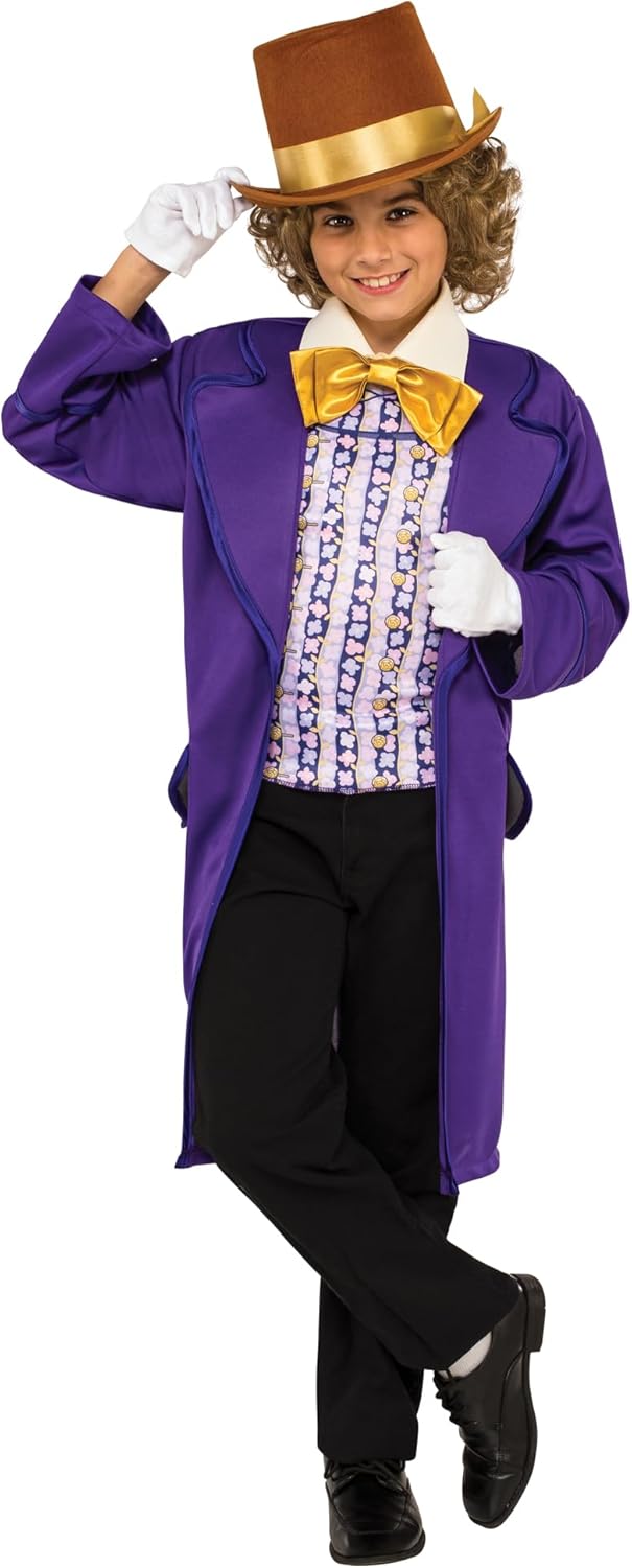 Rubies Kids Willy Wonka Value Costume Set