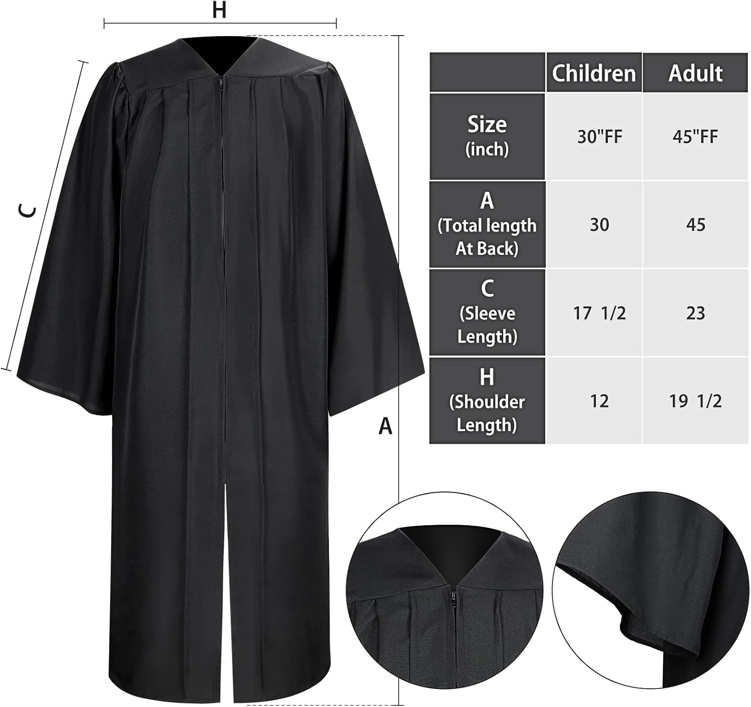 4-Piece Judge Costume Accessories for Halloween