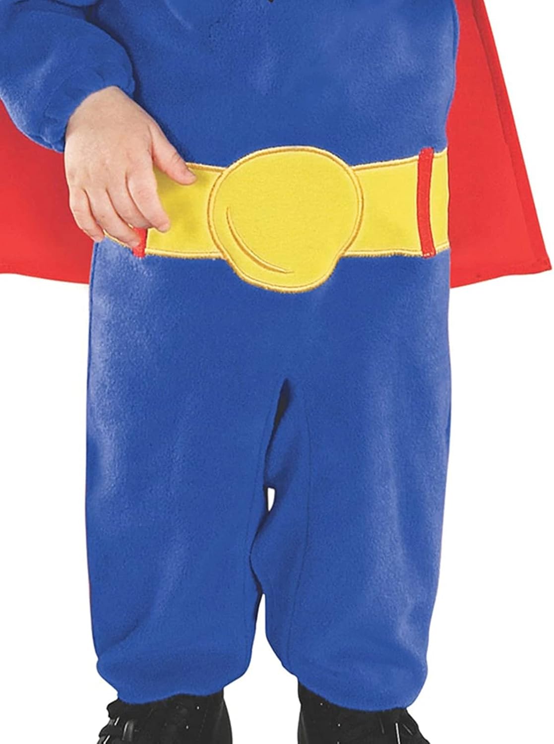 Rubies Superman Classic Baby Toddler Costume Romper with Cape 1