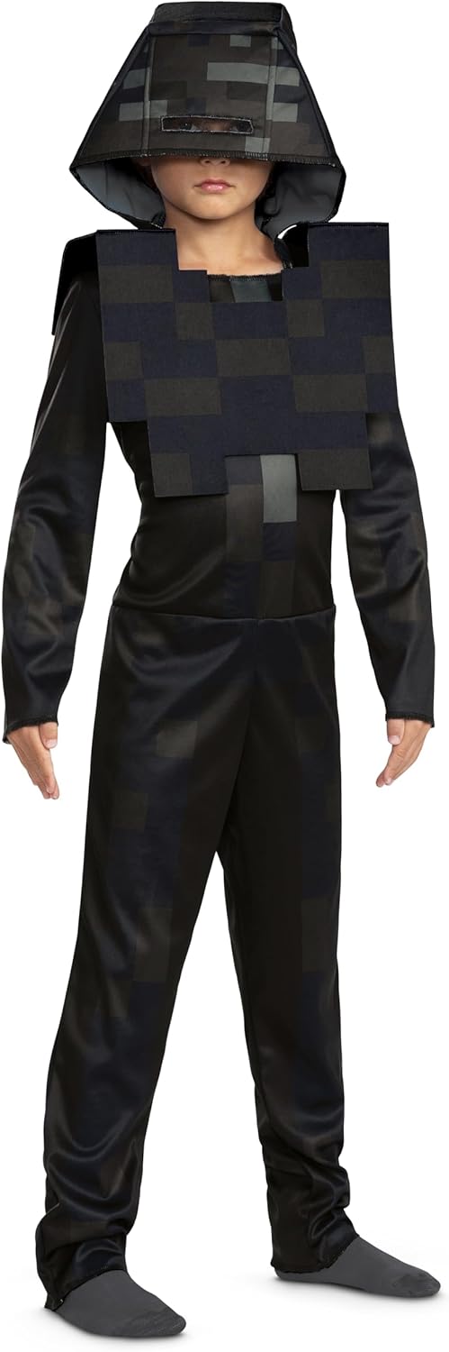 BRILLIANT BOYS WITHER SKELETON MINECRAFT COSTUME