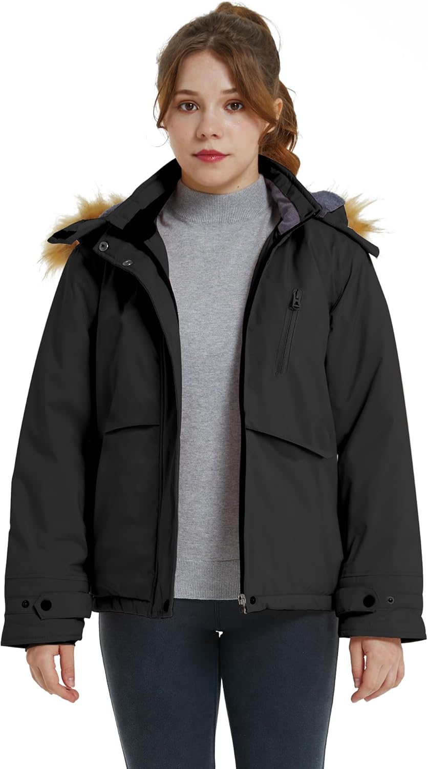Wantdo Girls Snow Jacket