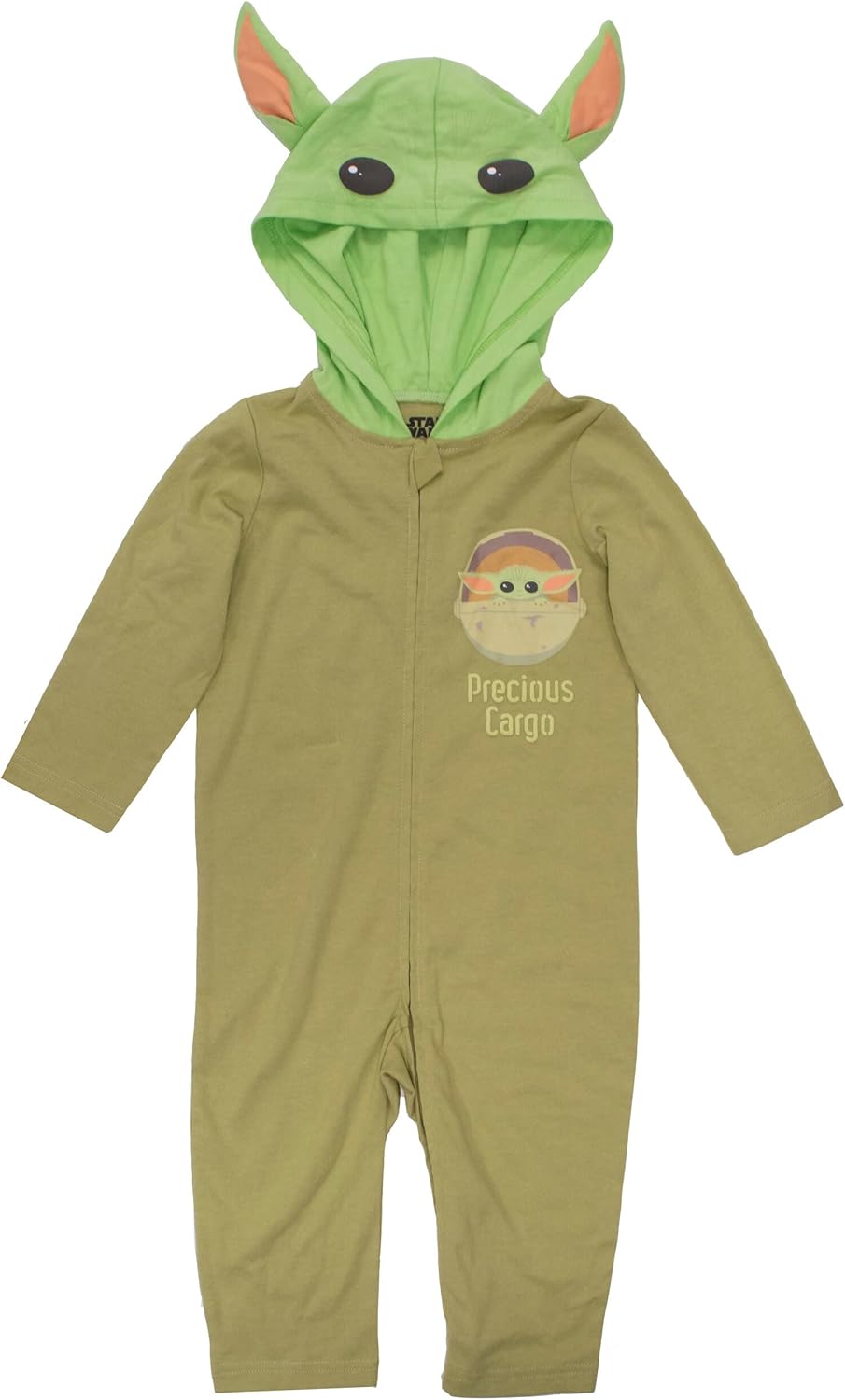 STAR WARS The Mandalorian The Child Baby Zip Up Cosplay Costume