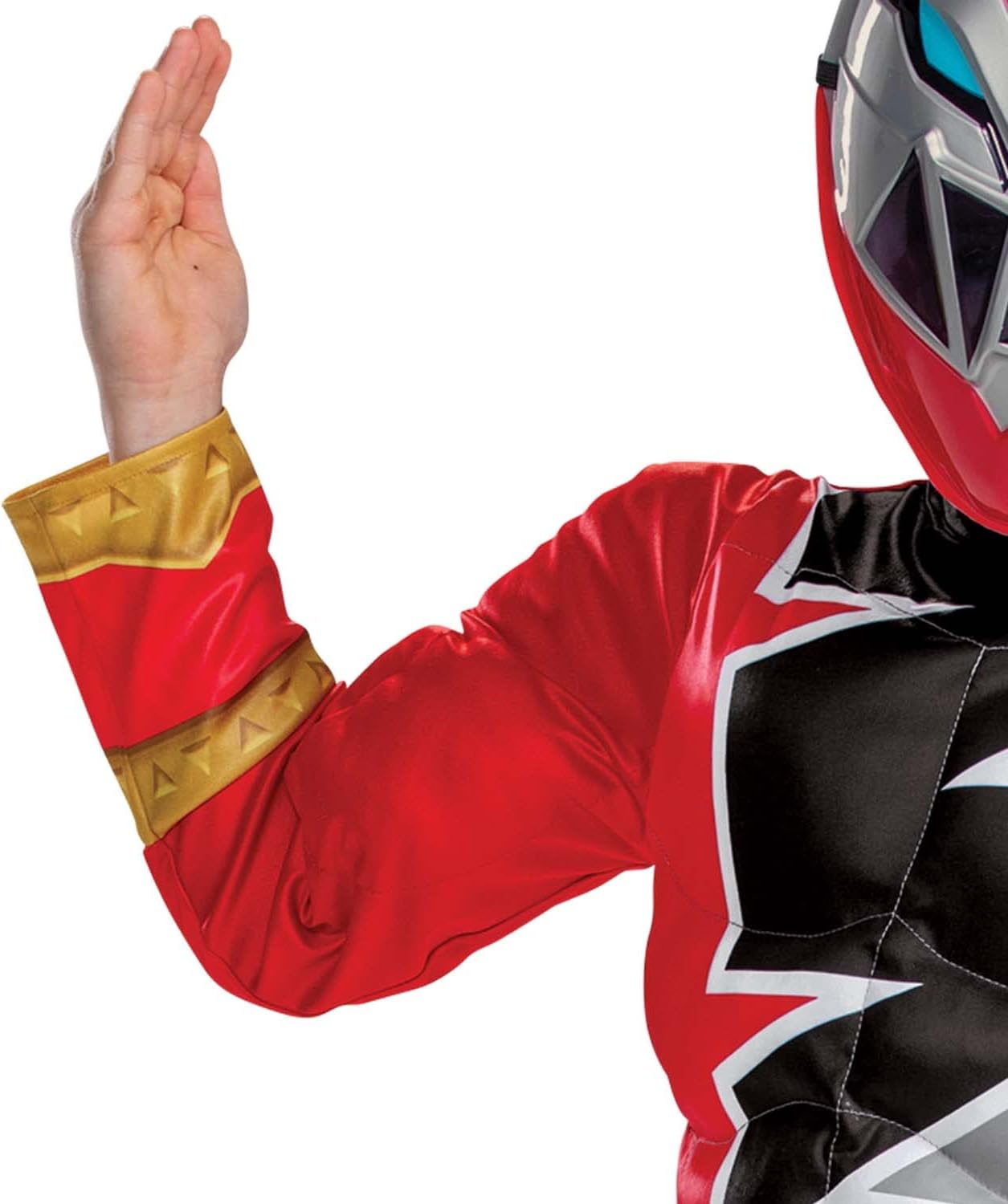 Red Ranger Costume for Kids - Official Deluxe Dino Fury Power Ranger Costume