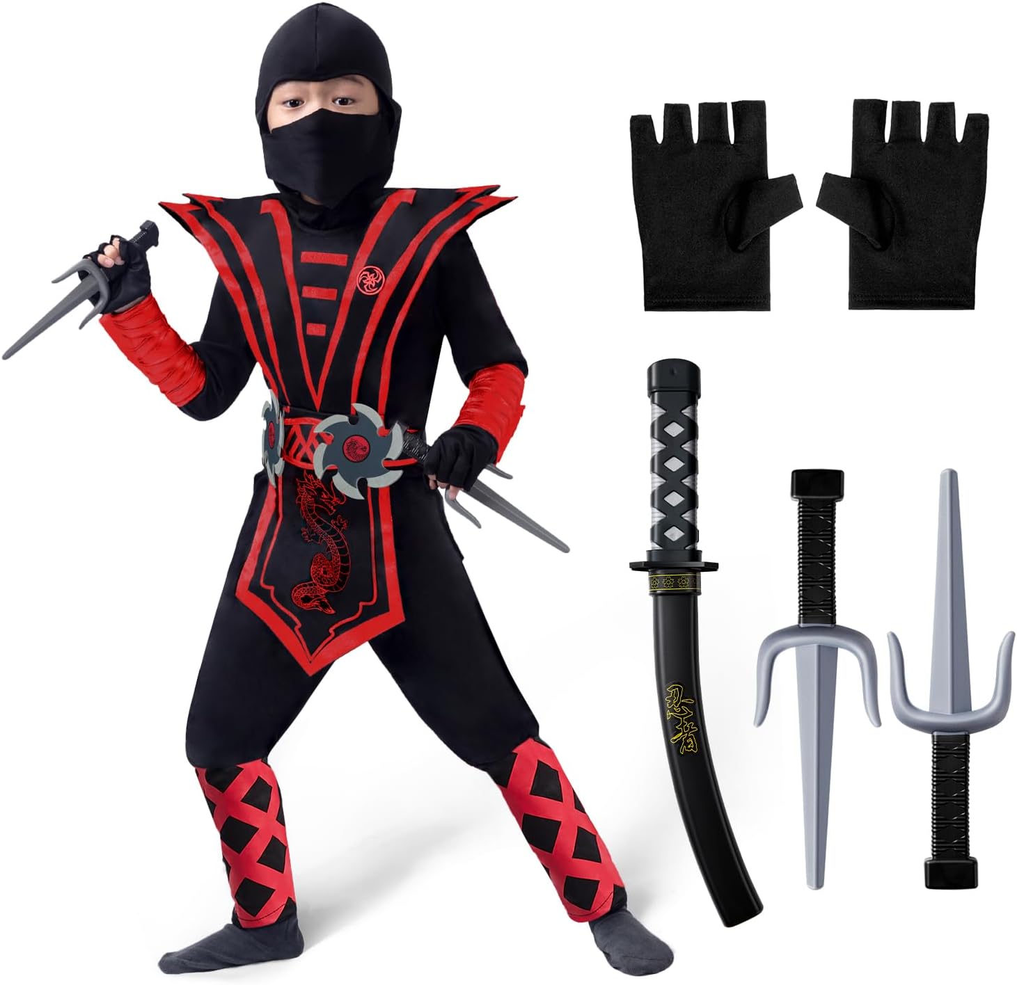 Spooktacular Ninja COSTUME for Kids