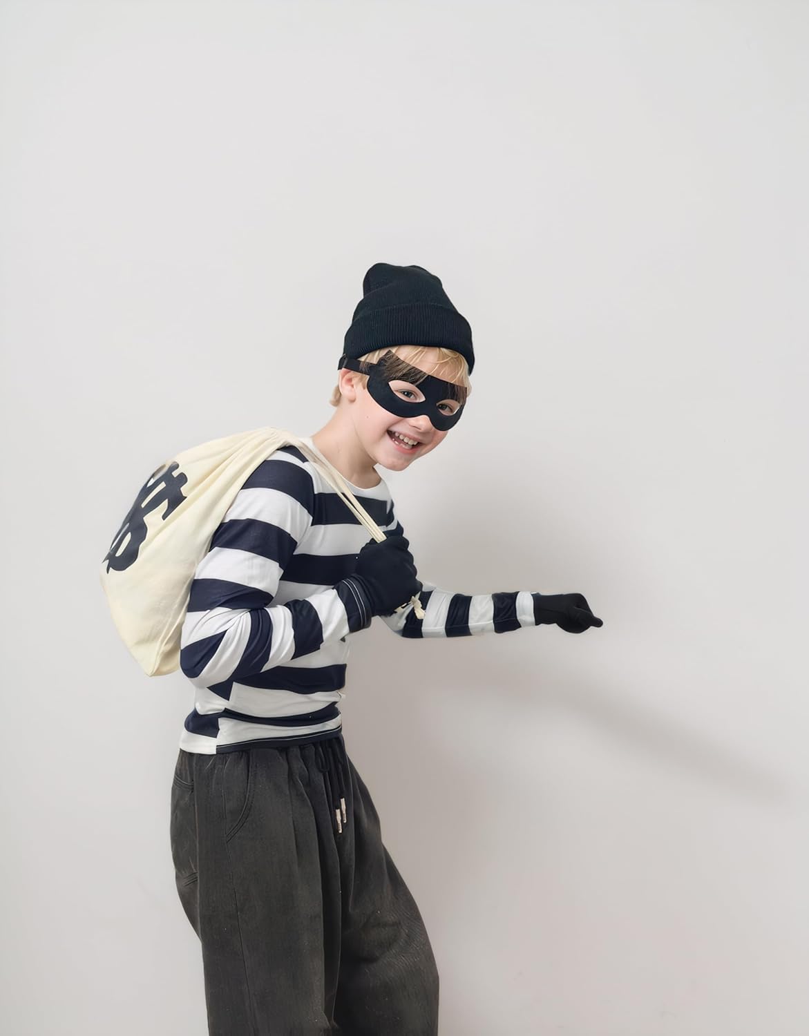Robber Costume Set for Kids Adults
