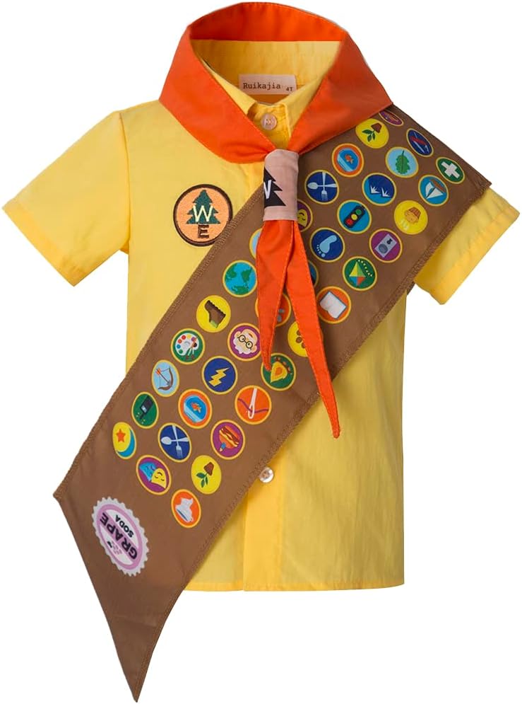 Ruikajia Kids Russell Russell From Up Costume