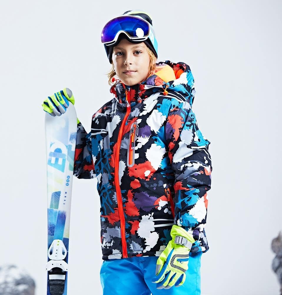 WOWULOVELY Winter Ski Jackets for Kids