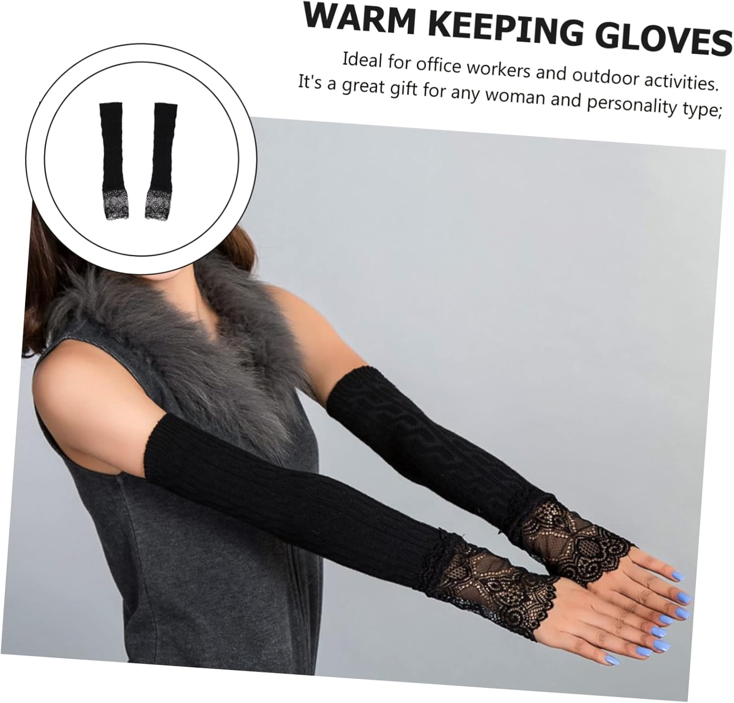 LIOOBO Winter Ski Gloves - Durable Windproof for Men Women
