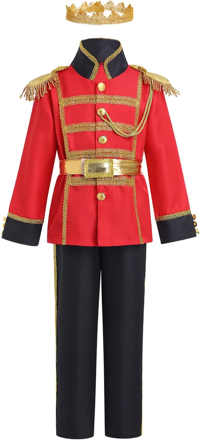 AWIBMK Boys Prince Royal King Outfit