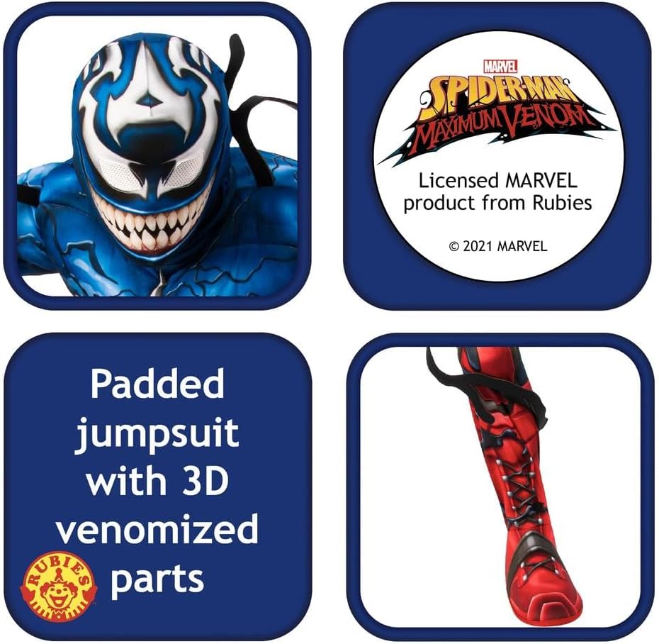 Rubies Boys Marvel Spider-Man Maximum Venom Deluxe Costume