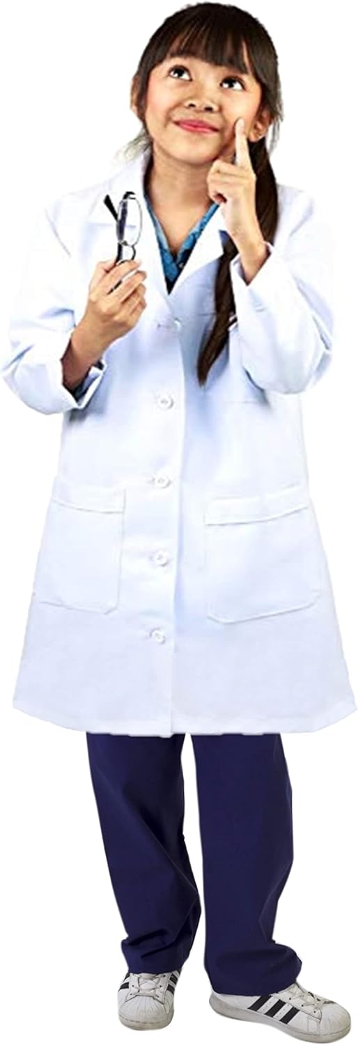 Natural Uniforms Boys Lab Coat - Soft Comfortable