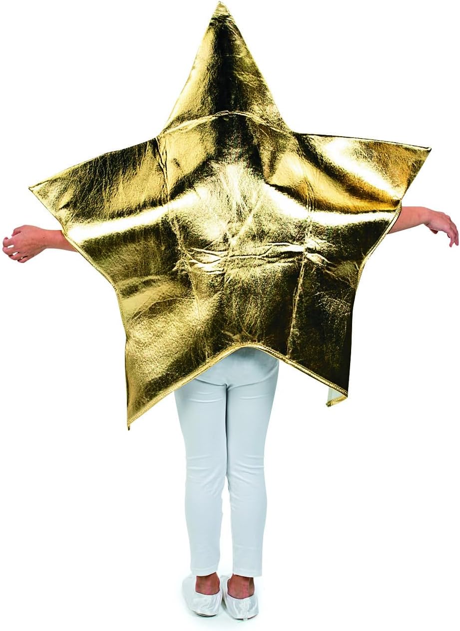 Fun Express Gold Start Shaped Costume One Size Fits Most