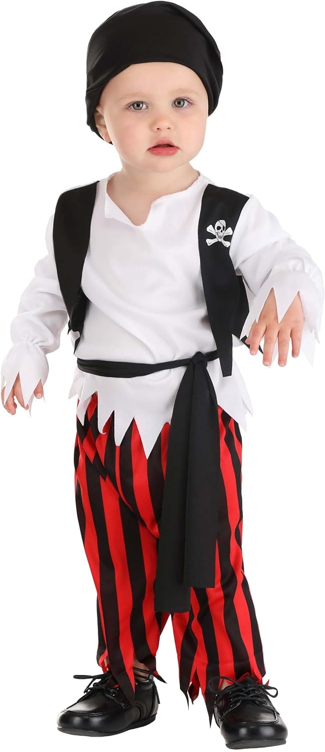 Adorable Pirate Costume for Kids Perfect for Party Play
