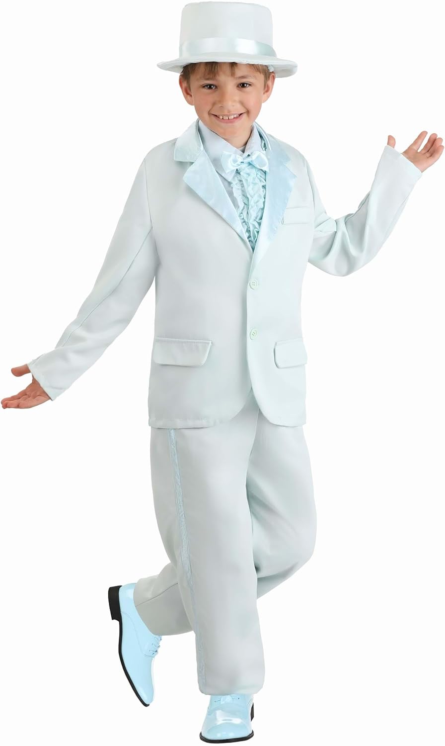 Kids Blue Tuxedo Costume Set Perfect for Events