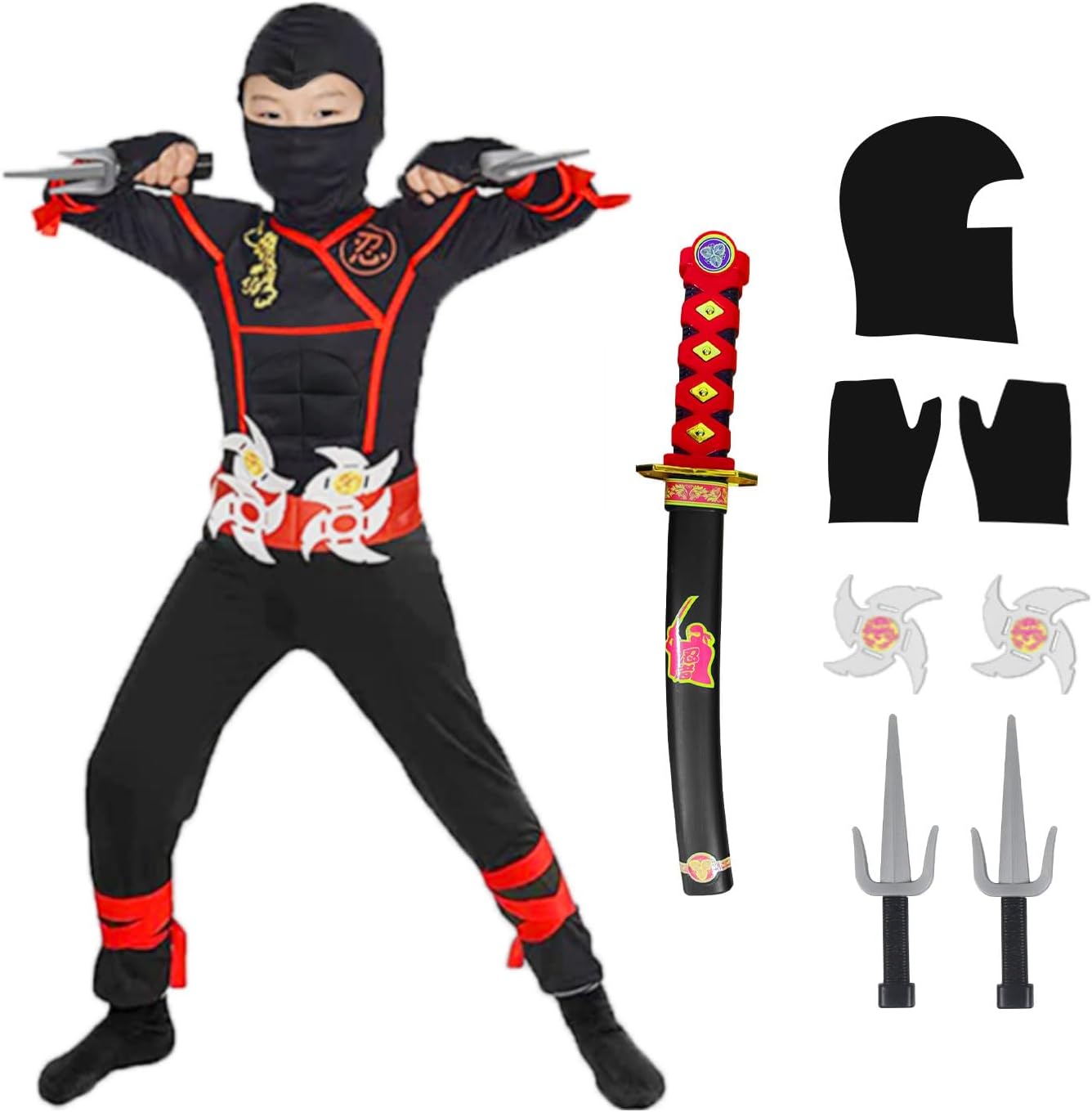 Ninja Kids COSTUME SET for BOYS