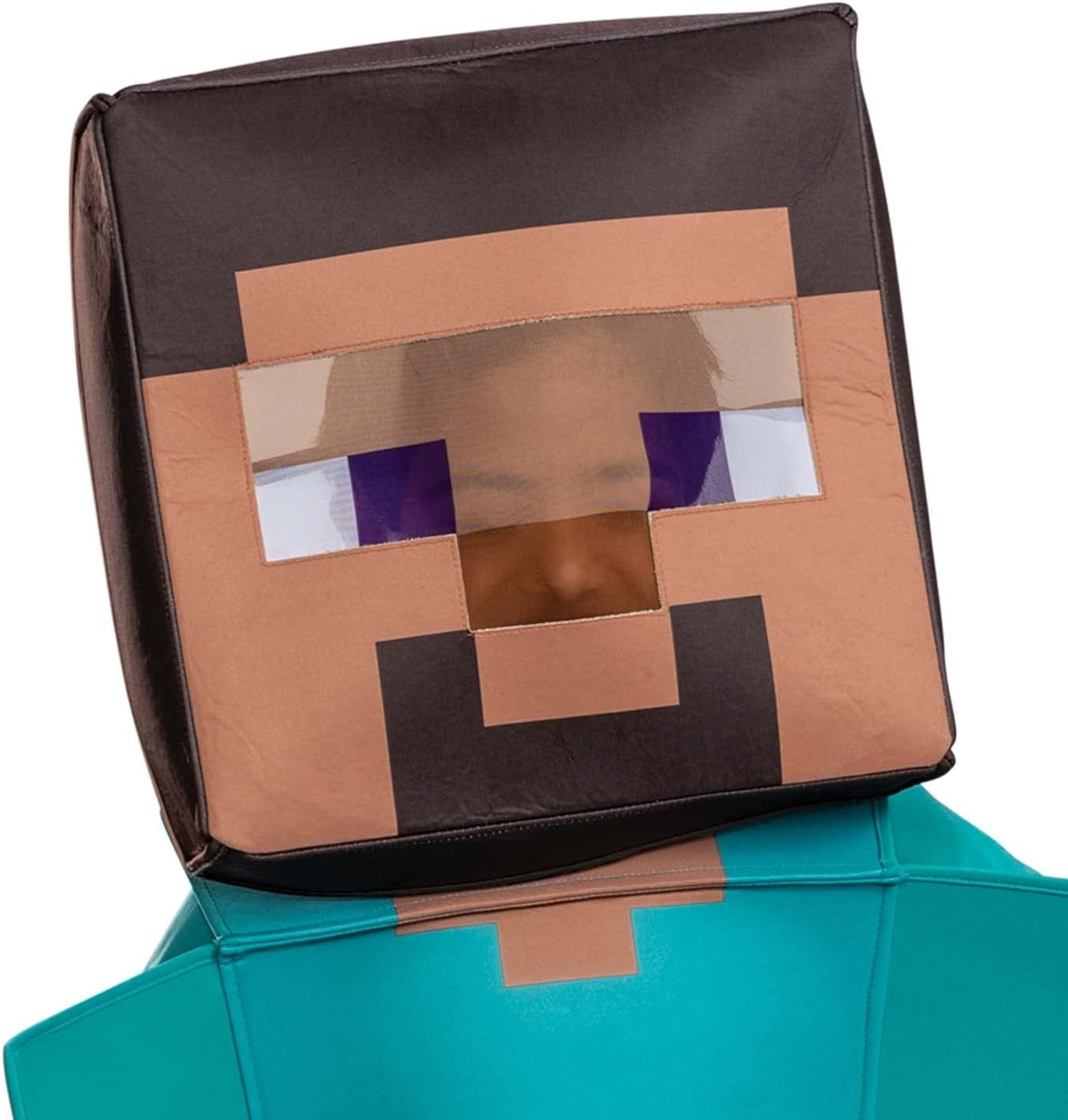 Disguise Steve Costume for Kids - Halloween Costume Jumpsuit and Headpiece