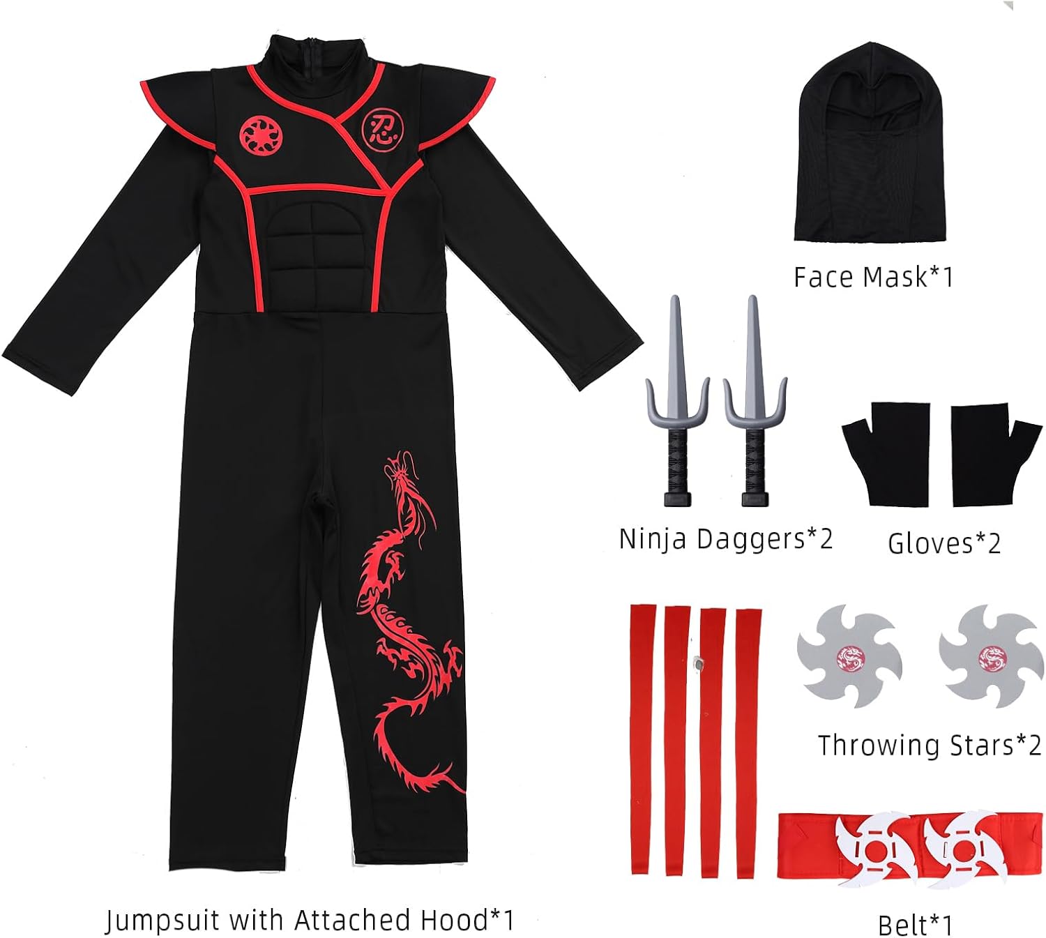Ninja Costume Kids