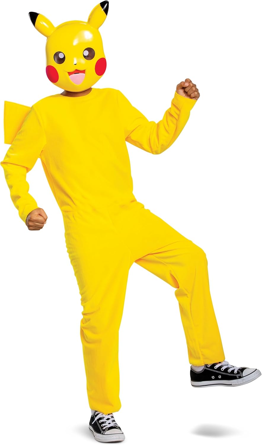 Disguise Pikachu Costume Classic Child Ages 3-5 One Piece Prime costume variants