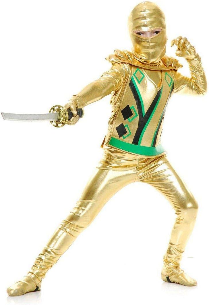 Golden Ninja Hero Medium Costume from Rubies