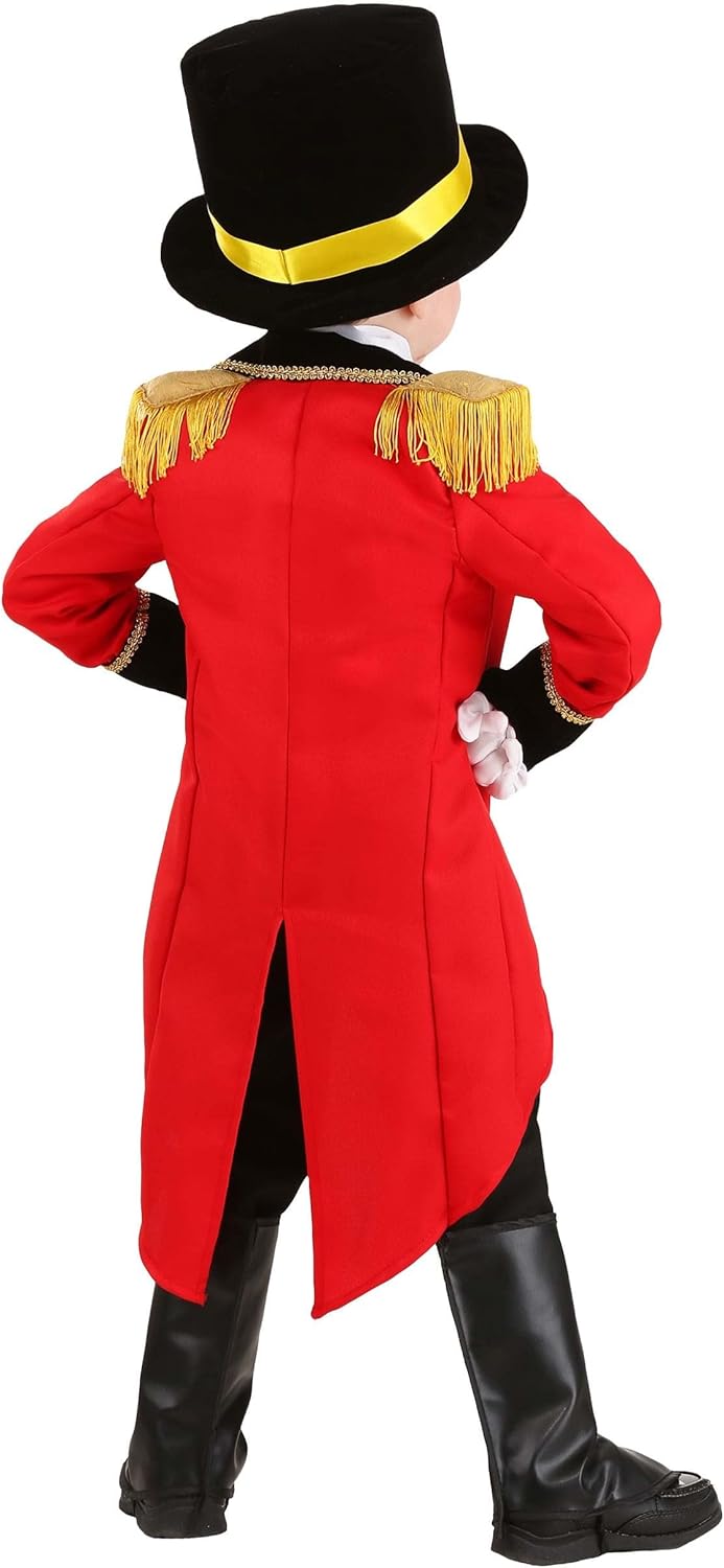 Toddler Ringmaster Costume - Elegant Circus Ensemble