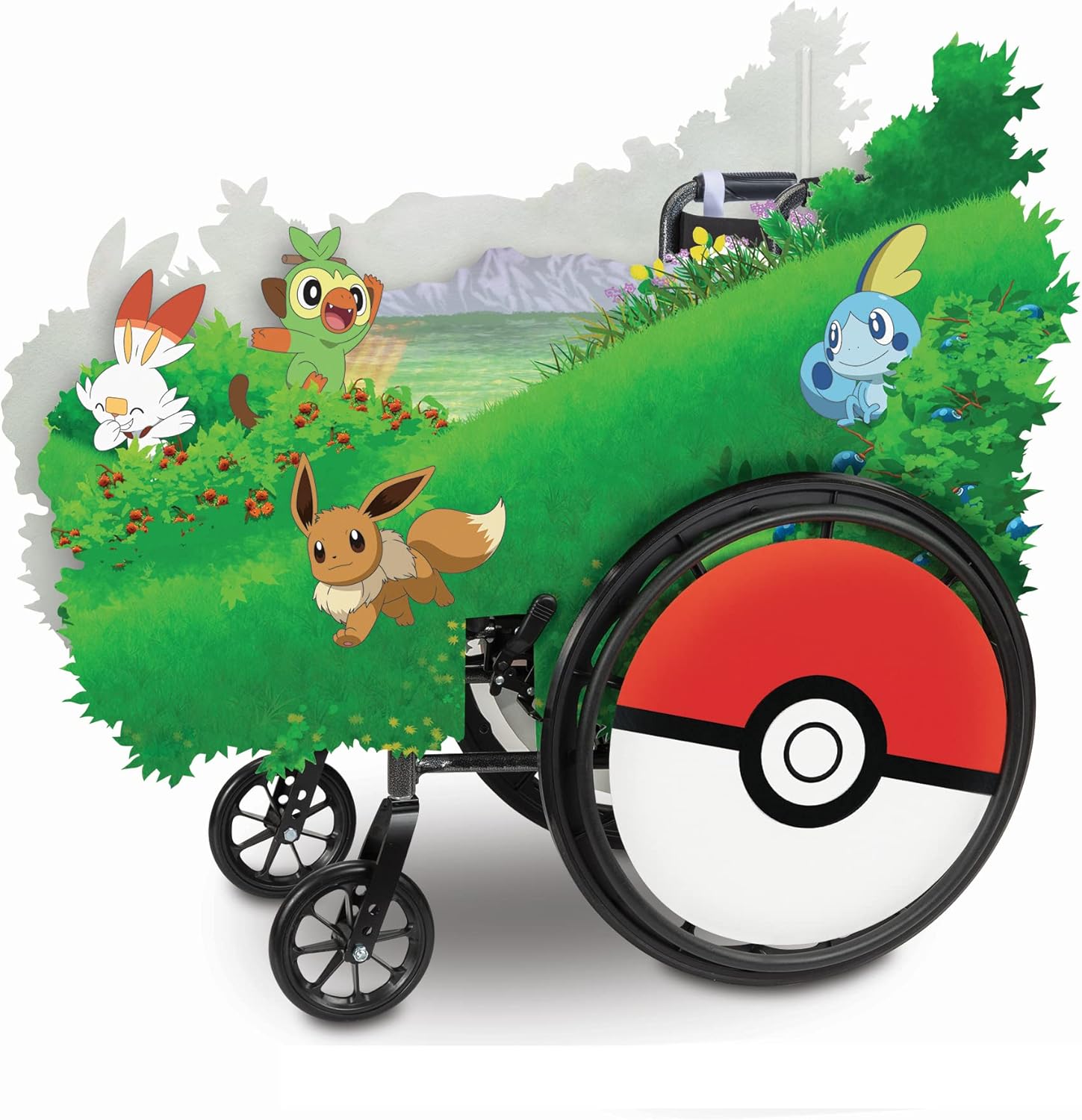Custom ajustable _toggle Pokmon Wheelchair Costumes by Disguise - Perfect for KidsBoys