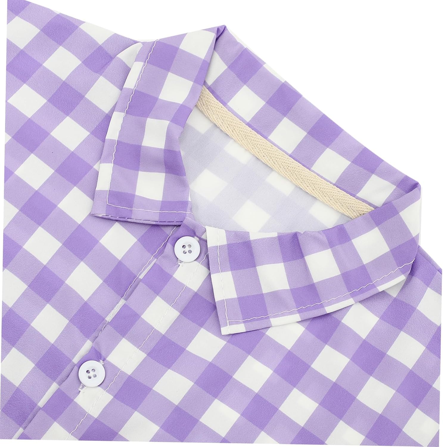 Festive and Trendy Plaid Summer Costume Set for Boys