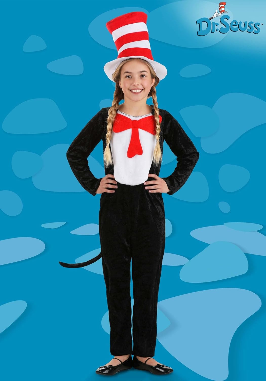 Dr Seuss Cat in the Hat Costume for Kids