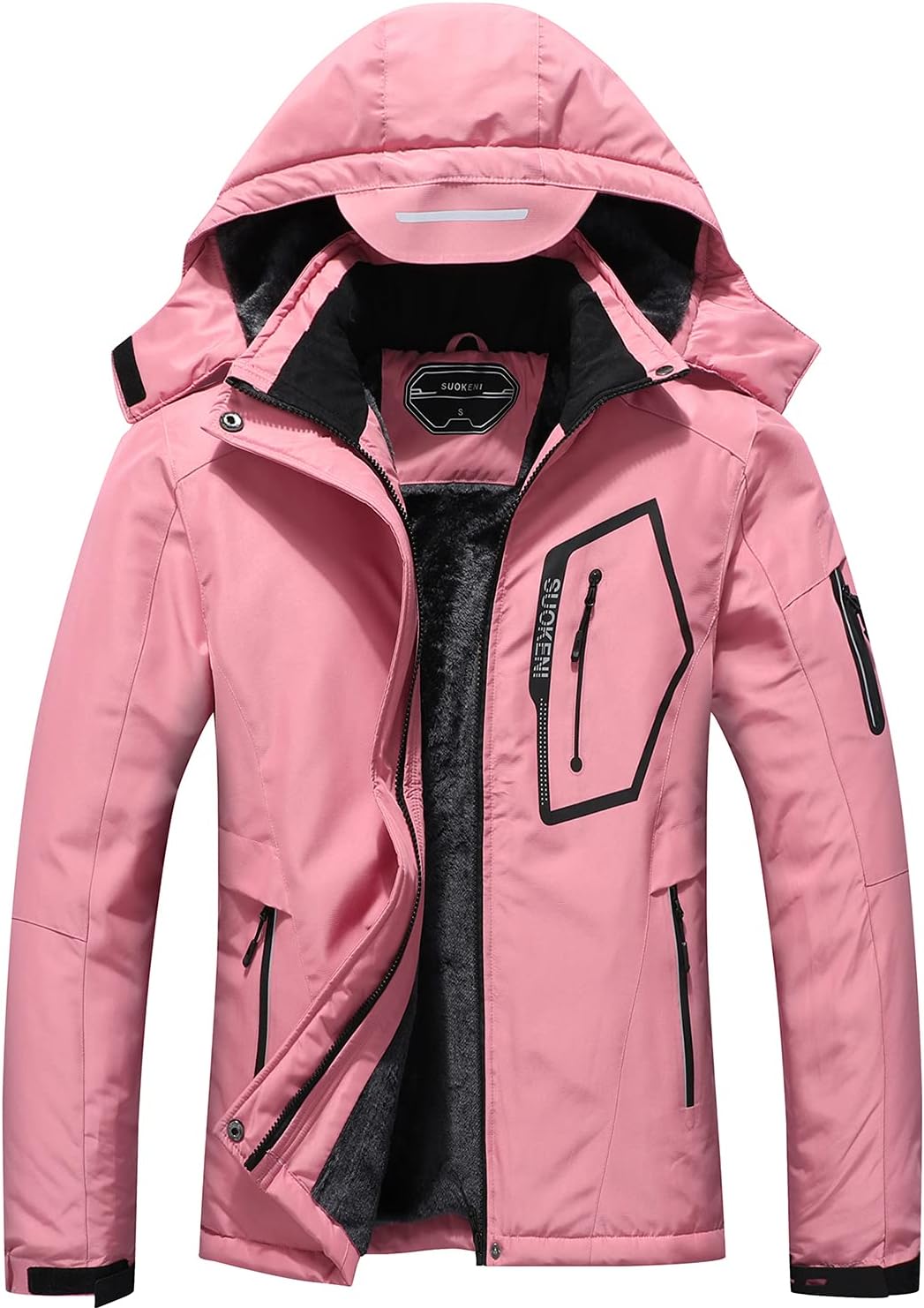 SUOKENI Womens Waterproof Winter Coating