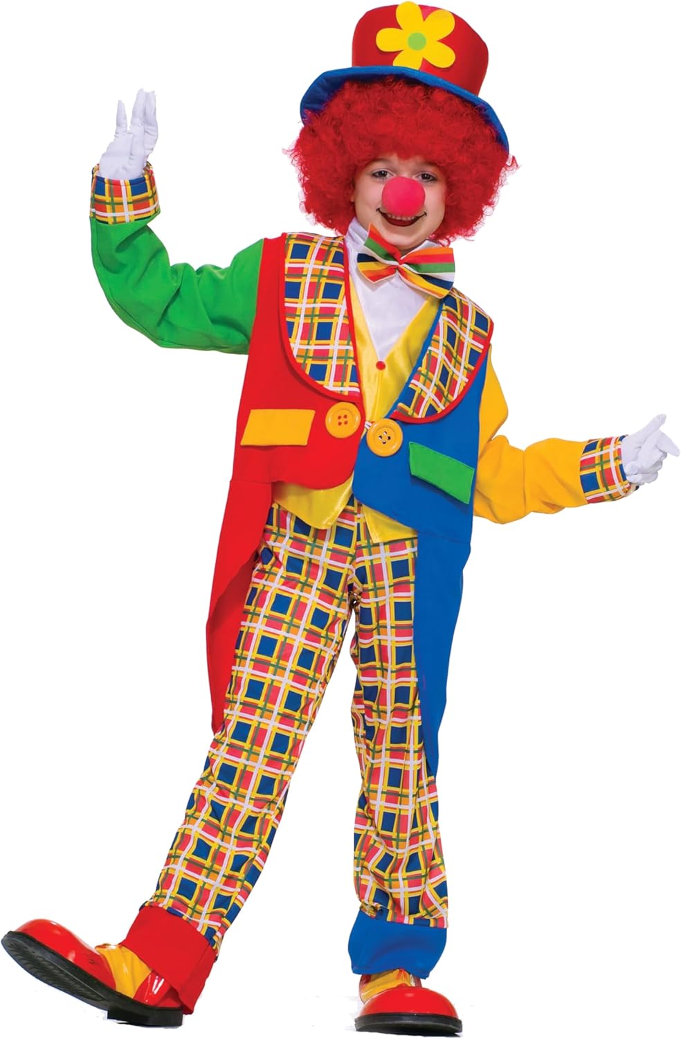Rubies Childs clown costume for boys Perfect for Halloween and Party