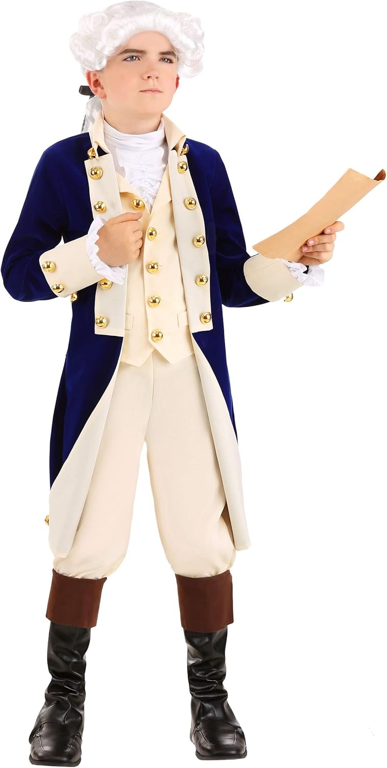 Hamilton Kids Costume Effortlessly Historical Kids Costume for Boys
