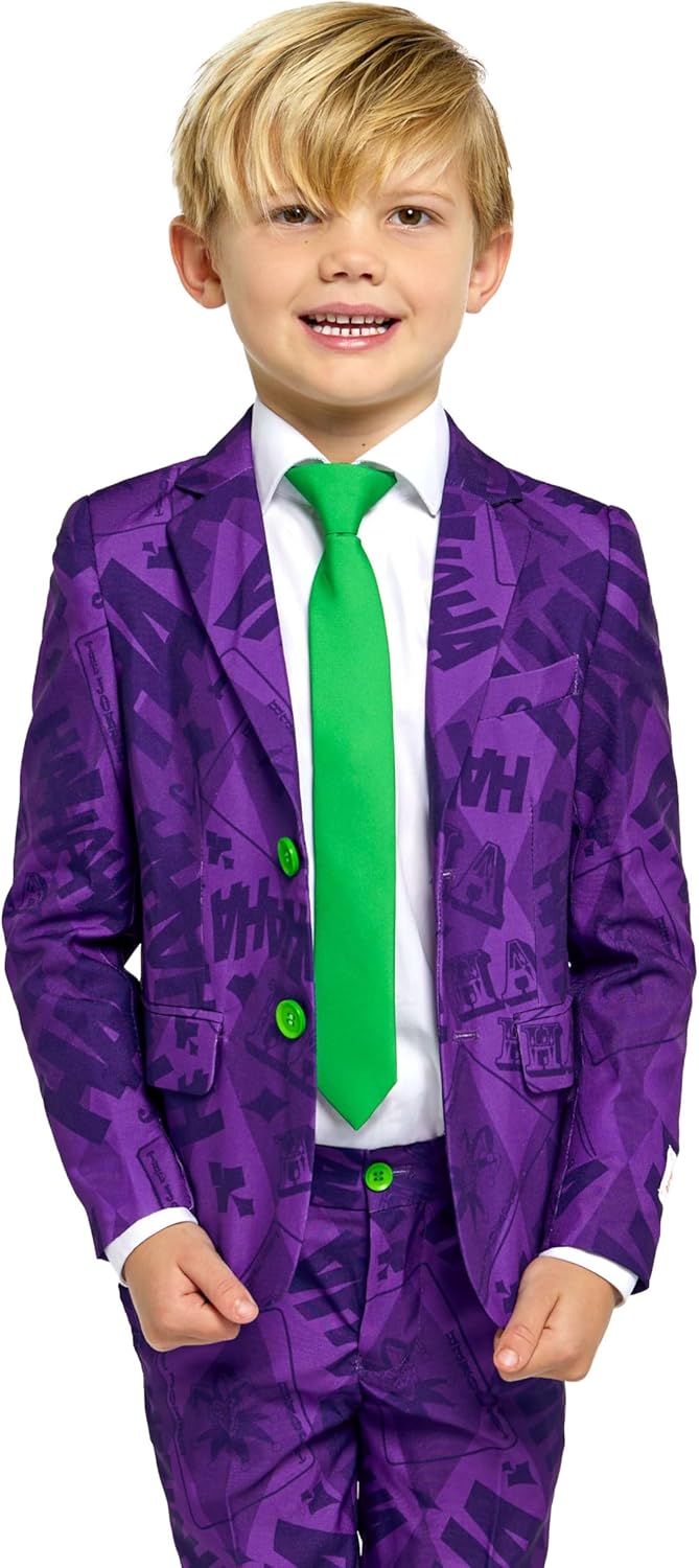 Joker Blazer costume for boys DC Comics The Joker