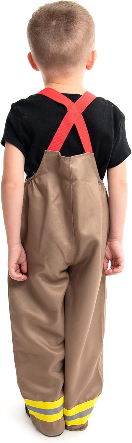 Little Adventures Child Firefighter Costume - Machine Washable Flat Rate Shipping