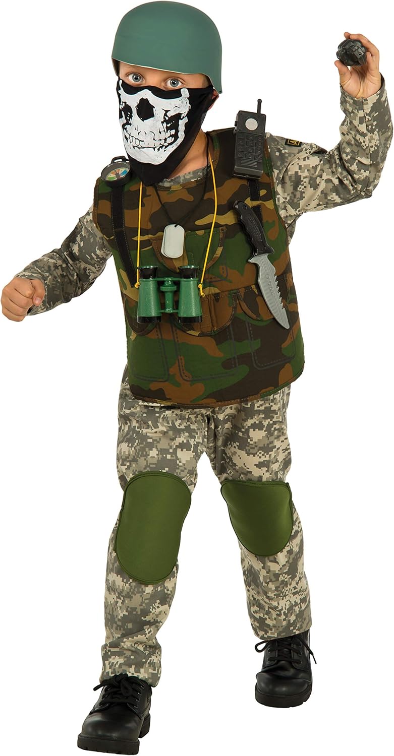 Rubies Childs Camo Trooper Costume