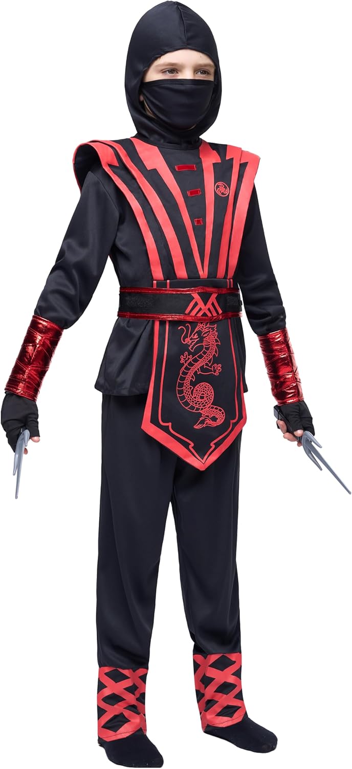 Spooktacular Ninja COSTUME for Kids