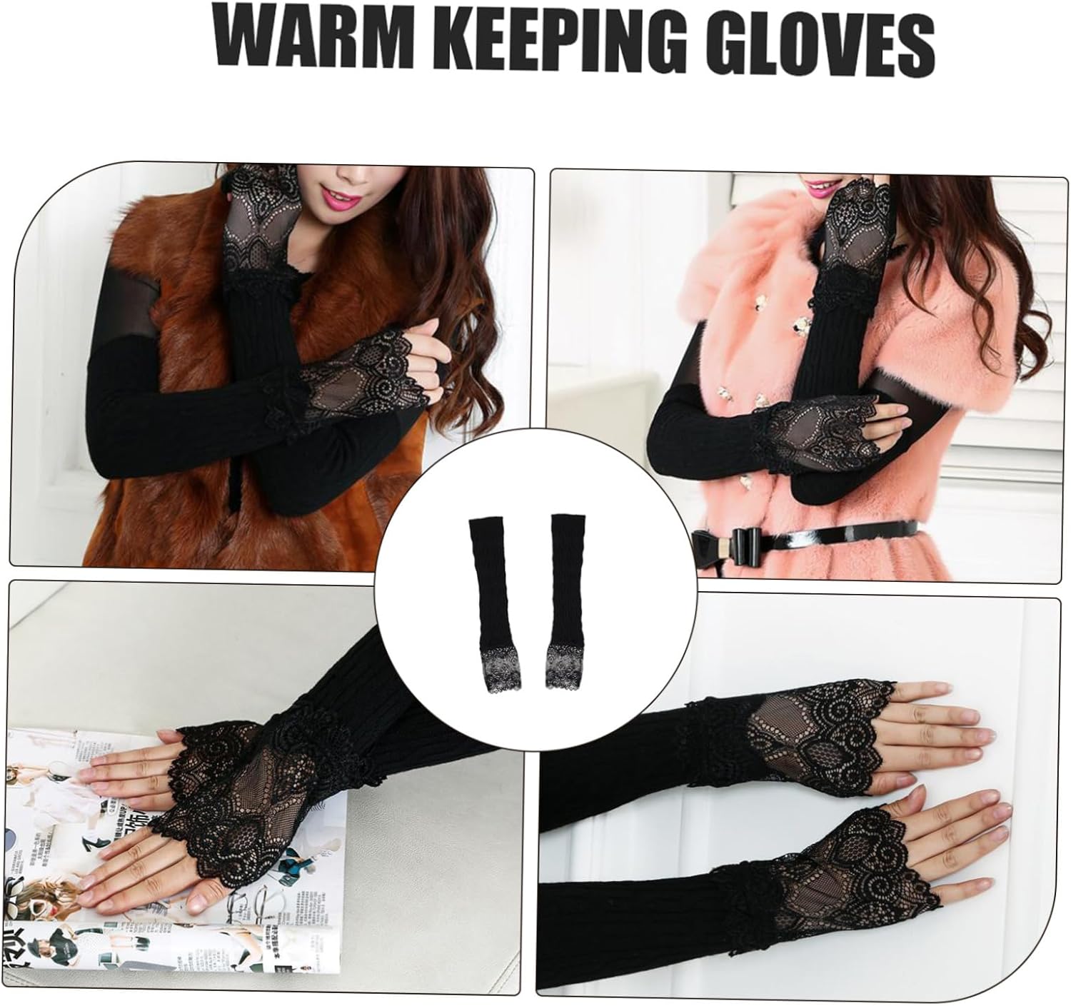 LIOOBO Winter Ski Gloves - Durable Windproof for Men Women