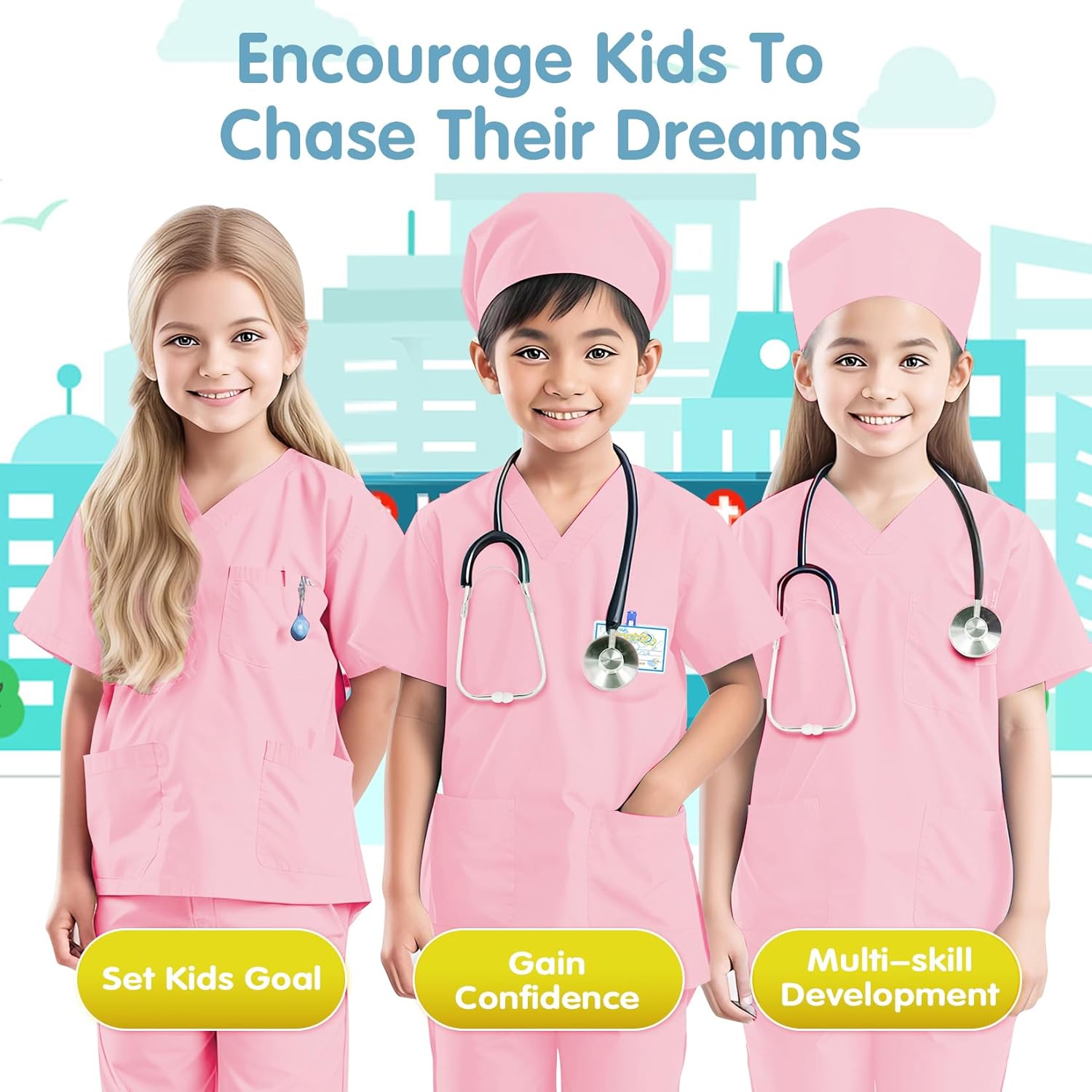 Realistic Doctor Costume for Kids