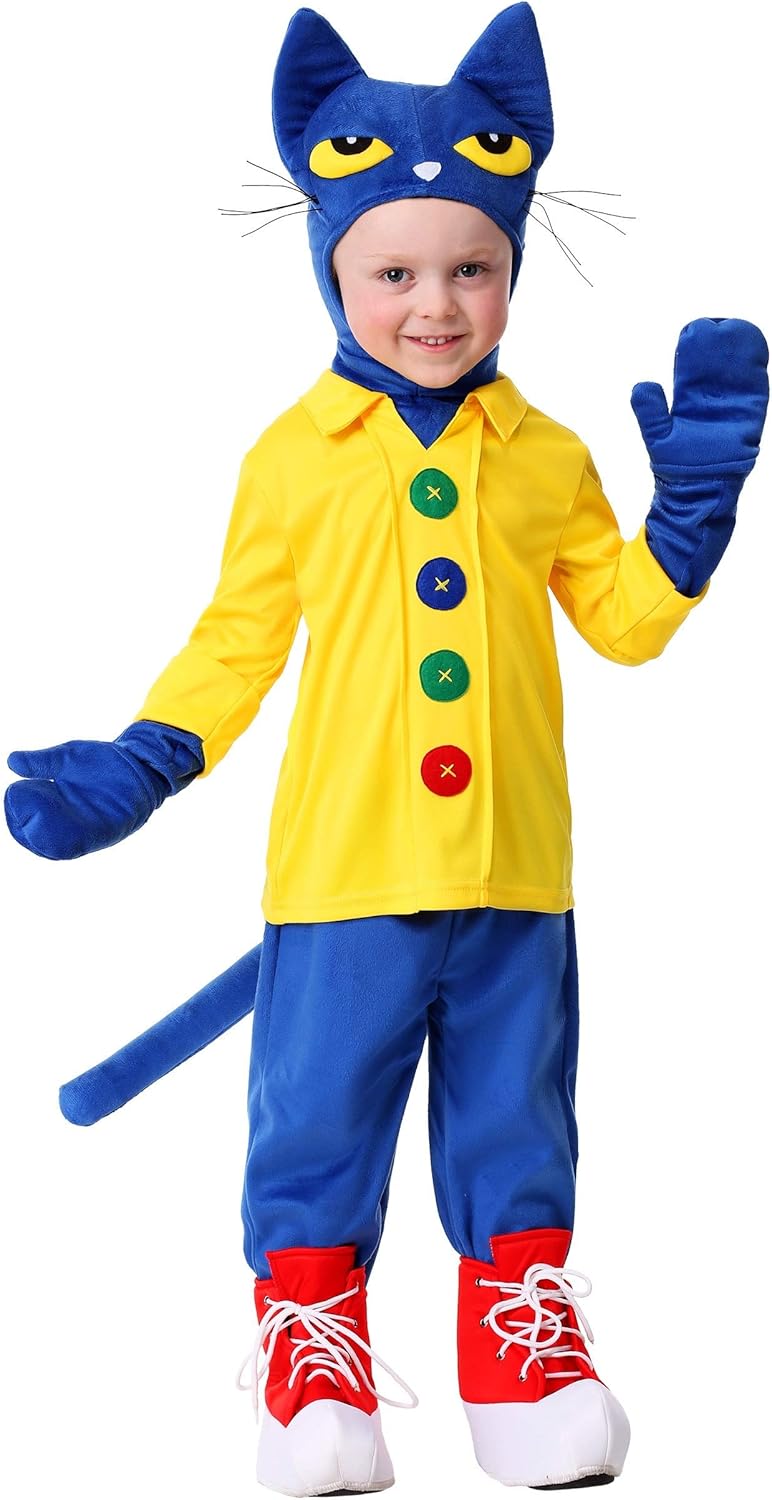 Pete the Cat Costume for Toddlers Shirt Pants