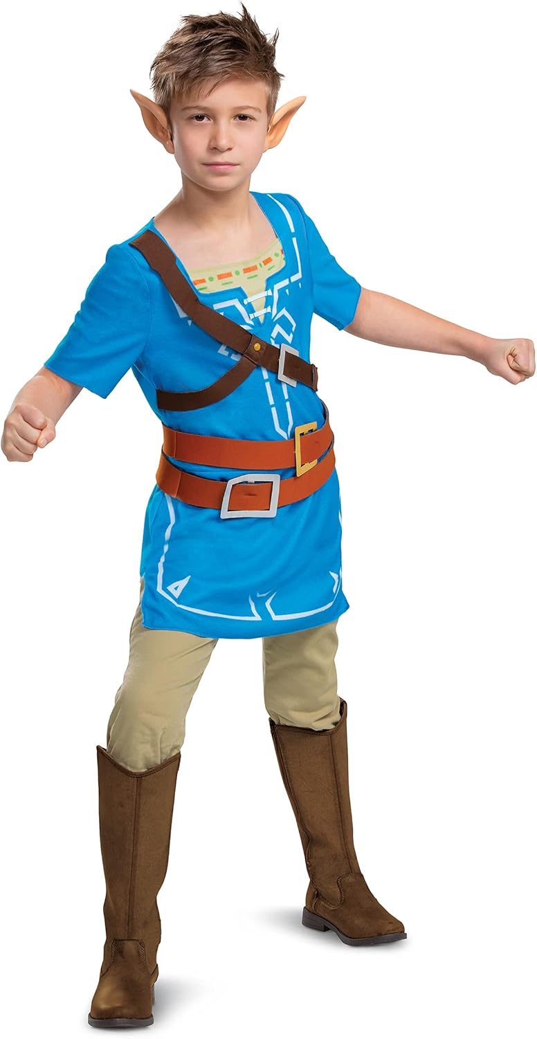 Zelda Link Costume for Kids Heroic Outfit for Halloween