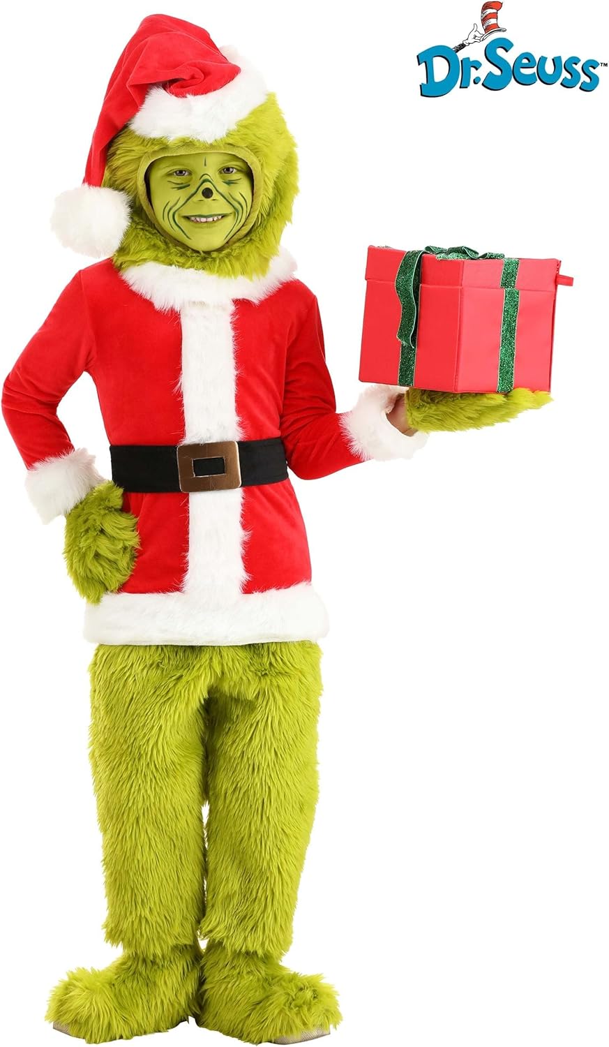Dr Seuss Grinch Santa Toddler Costume