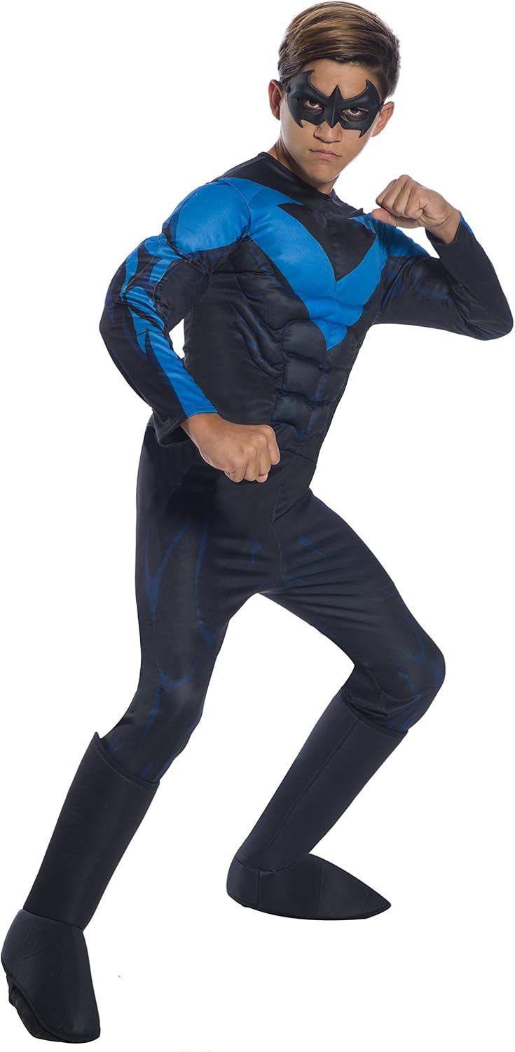 Rubies DC Comics Nightwing Costume for Boys Small 1