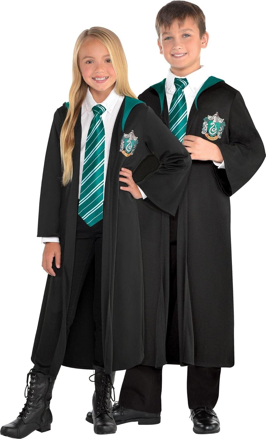 Slytherin Robe Halloween Costume for Kids