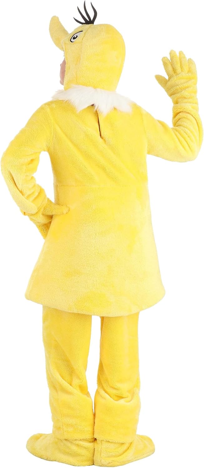 Dr Seuss Star Bellied Sneitch Costume for Kids Medium