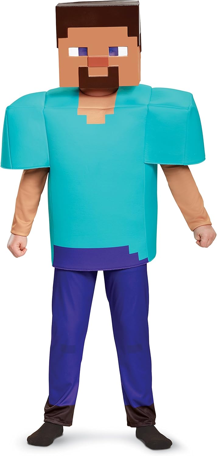 Slink into Style as Steve Disguise Minecraft costume