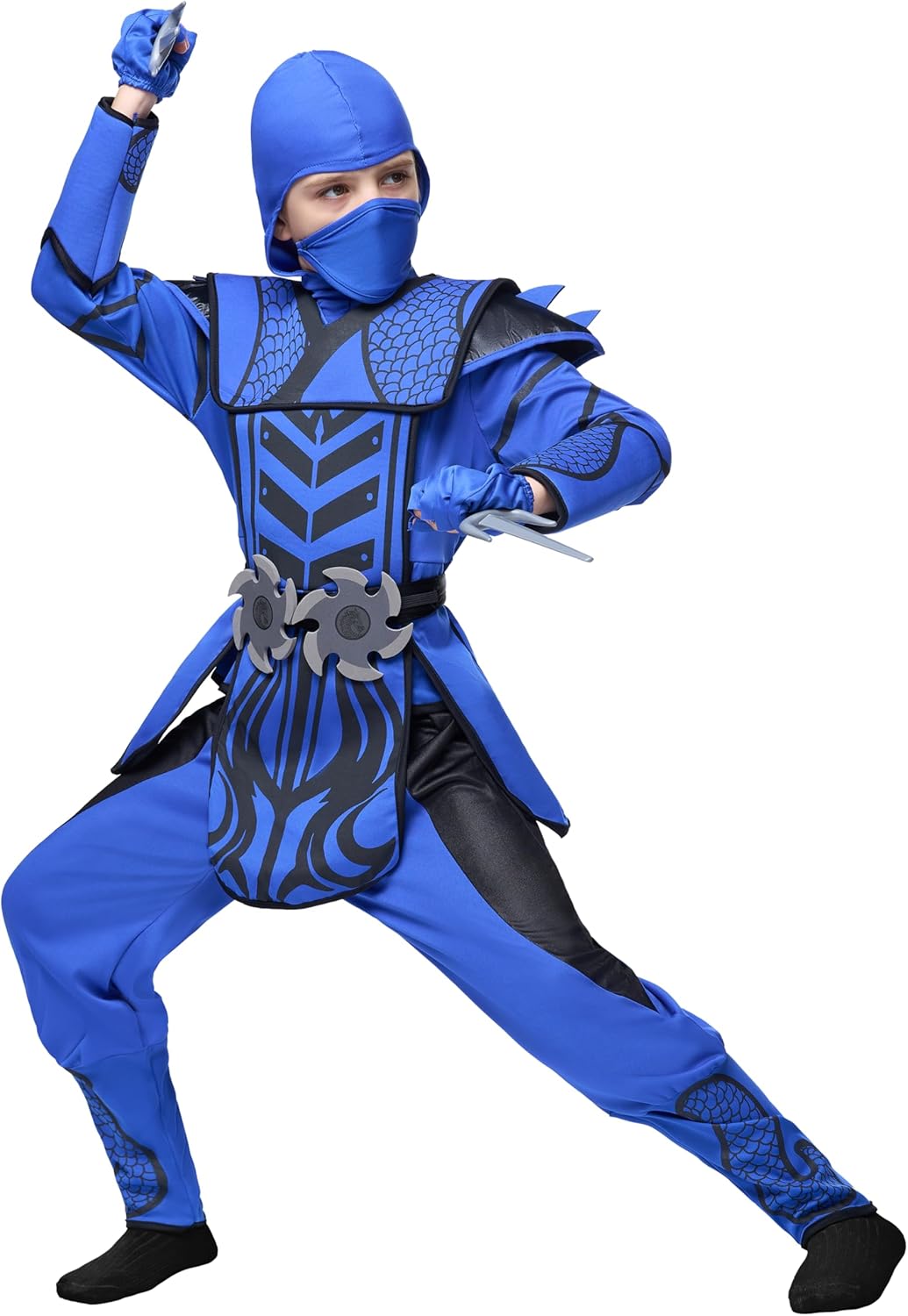 Spooktacular Kids Ninja Halloween Costume Boys