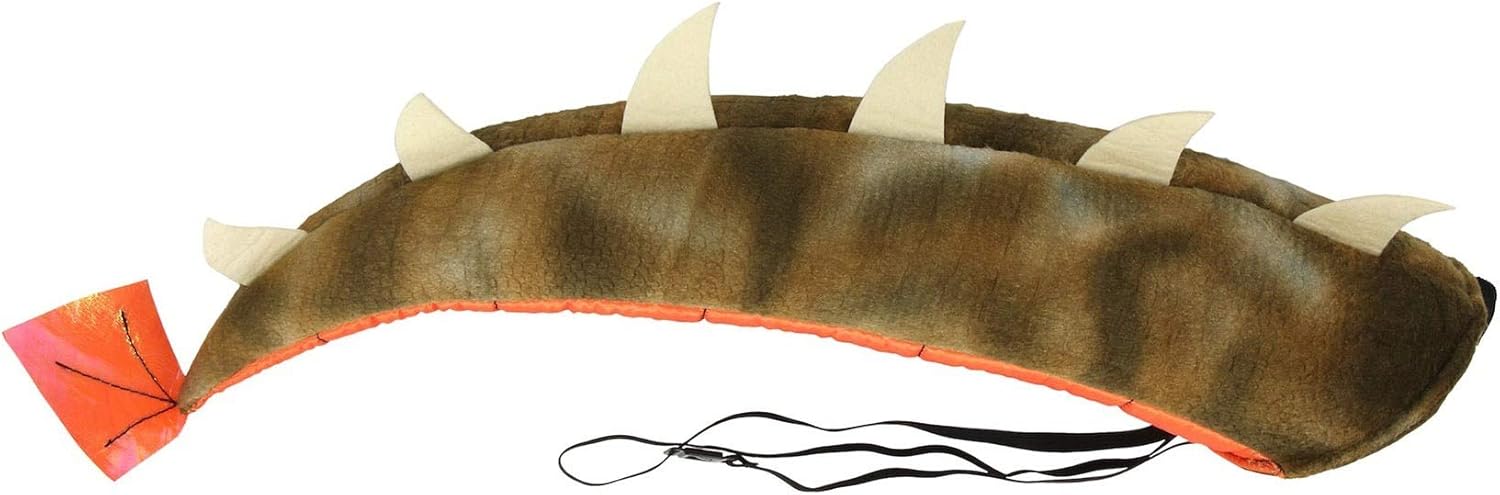 Elope Dragon Costume Tail - Soft Foam-Filled Dragon Tail for Kids