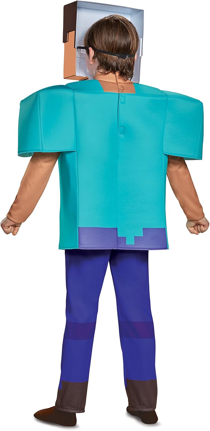 Slink into Style as Steve Disguise Minecraft costume