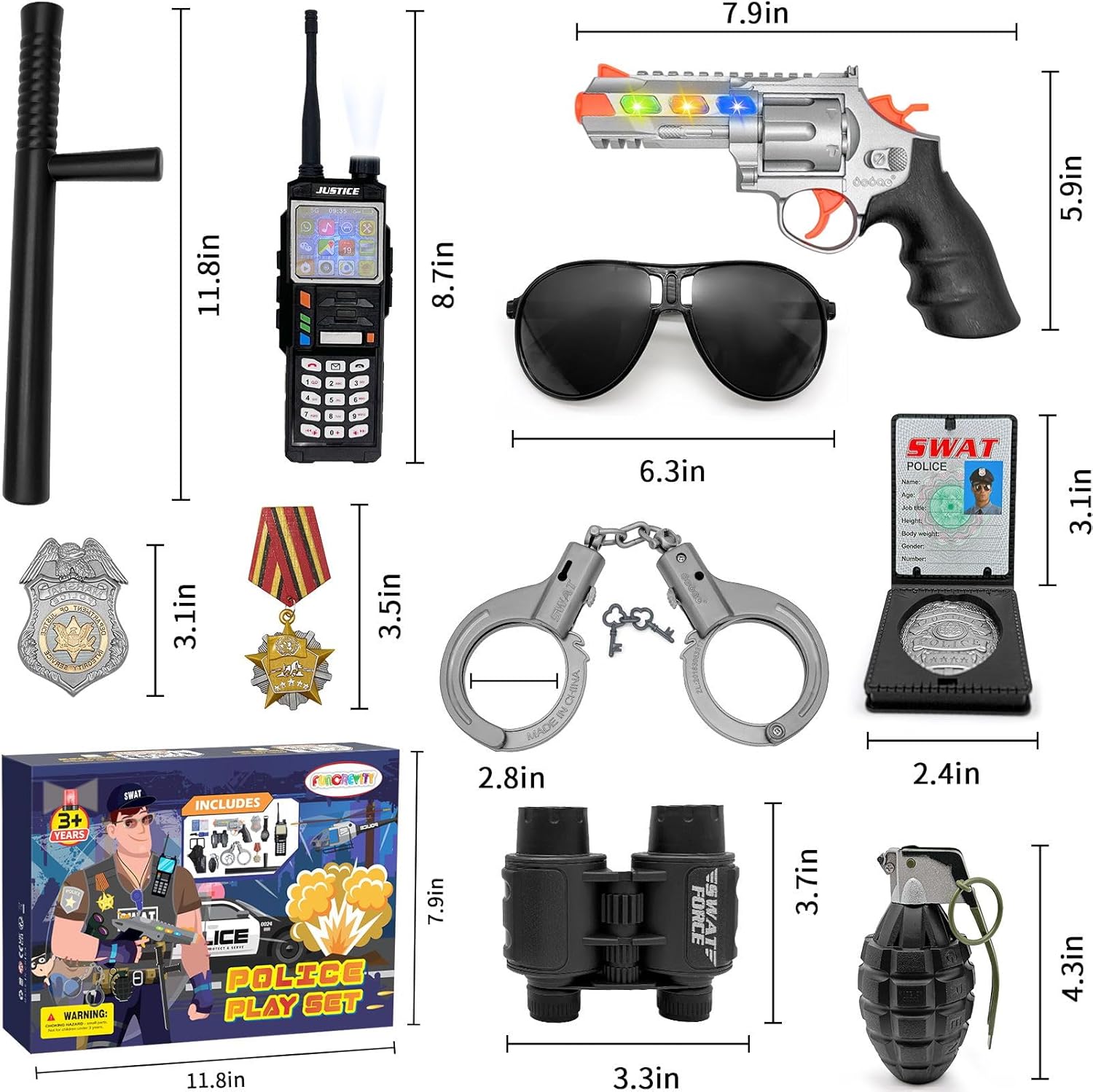 Police Officer Costume for Kids