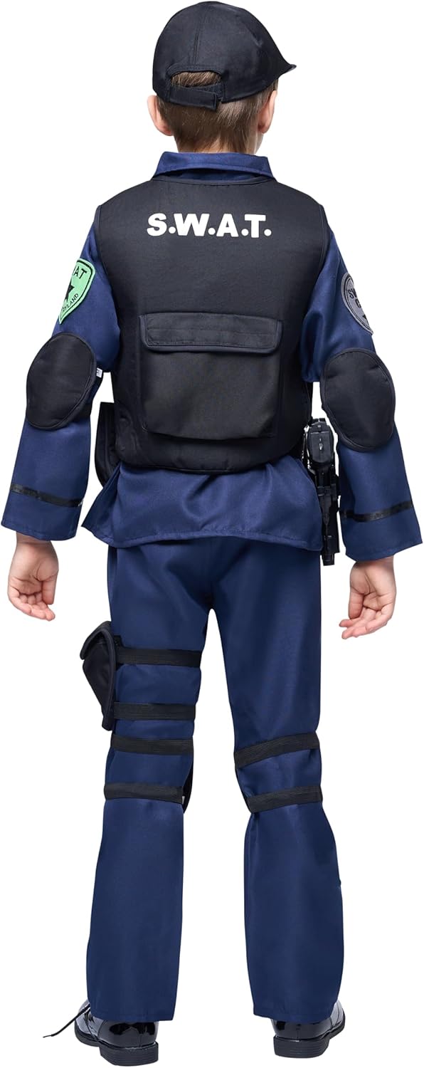 Spooktacular Creations SWAT Police Officer Costume for Kids