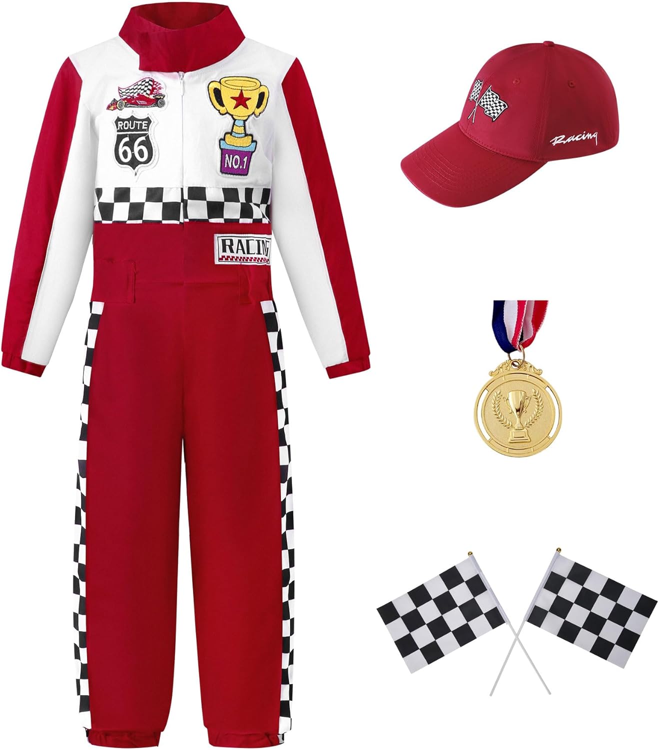 Exclusive Race Car Driver Costume for Kids
